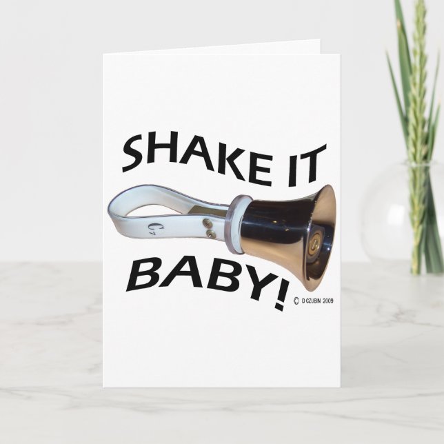 Shake It Baby! Card (Front)