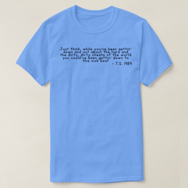 Shake It Off TShirt 2 (Design Front)