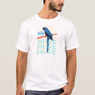 Shake Rattle and Roll Macaw T-Shirt
