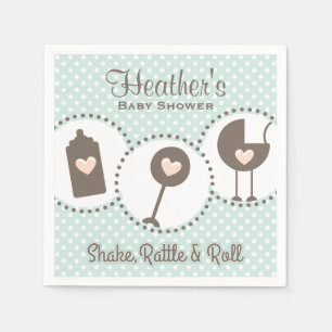 Shake Rattle and Roll Napkin
