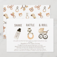 Shake Rattle & Roll Boho Baby Shower by Mail