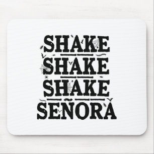 Shake Shake Shake Retro Vintage Funny Halloween Sp Mouse Mat