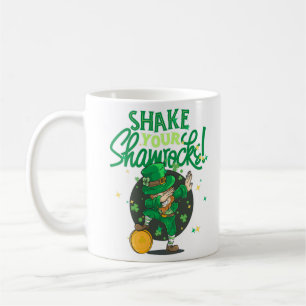 Shake your shamrock coffee mug