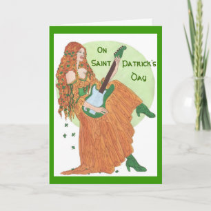 Shake Your Shamrocks! Card