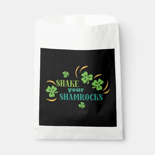 Shake Your Shamrocks Favour Bags (Front)