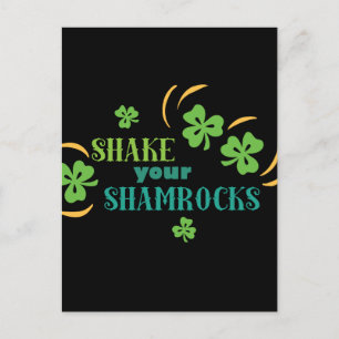 Shake Your Shamrocks Postcard