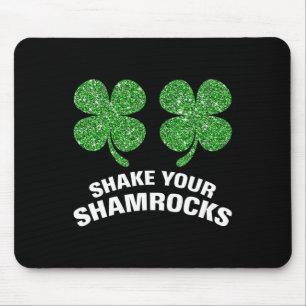 Shake Your Shamrocks St. Patrick Day Green Irish H Mouse Mat