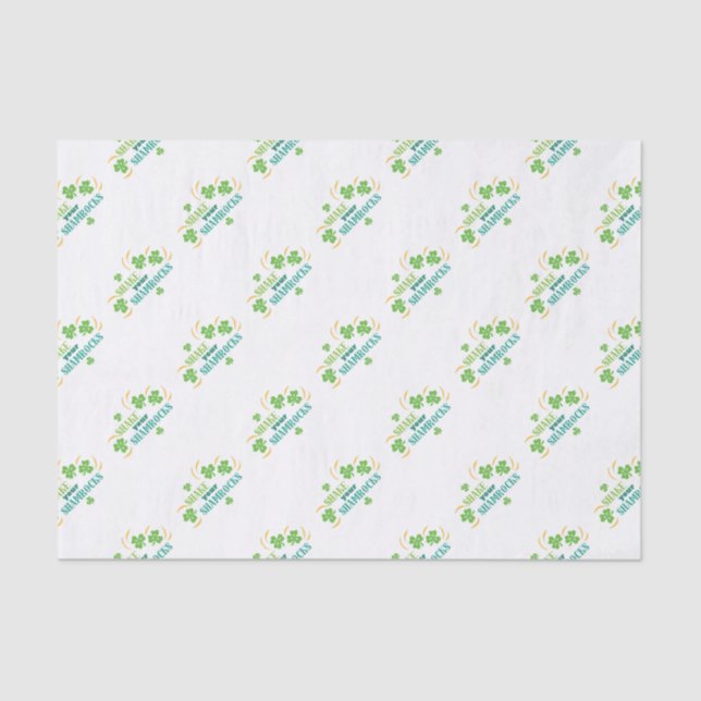 Shake Your Shamrocks Tissue Paper (Front)