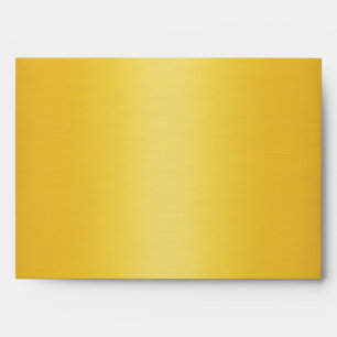 Shake your Tail Feathers Invite Envelope (gold)