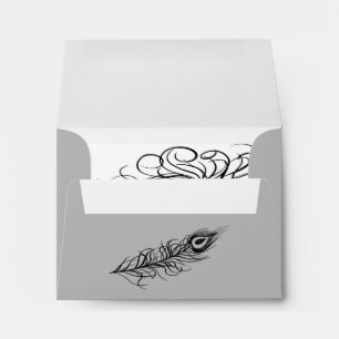 Shake your Tail Feathers RSVP Envelope