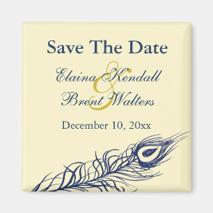 Shake your Tail Feathers Save the Date Magnet