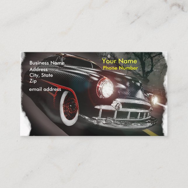 Shakedown Business Card (Front)