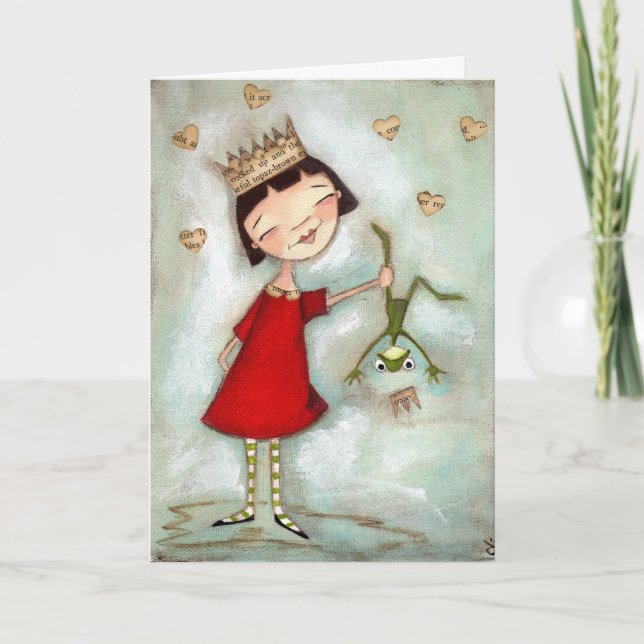 Shaken, not kissed - Greeting Card (Front)