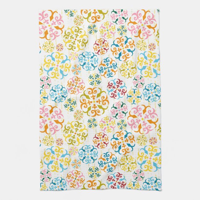 Shaker door knobs kitchen tea towel (Vertical)