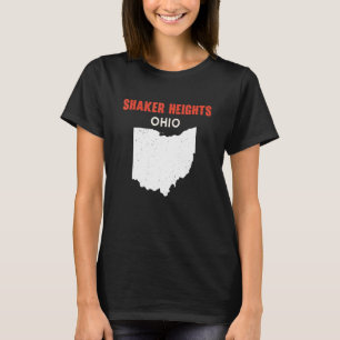SHAKER HEIGHTS Ohio USA State America Travel Ohioa T-Shirt