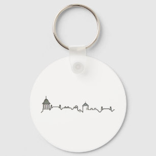 Shaker Square Key Ring