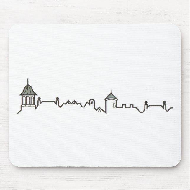Shaker Square Mouse Mat (Front)