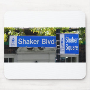 Shaker Square Sign Mouse Mat