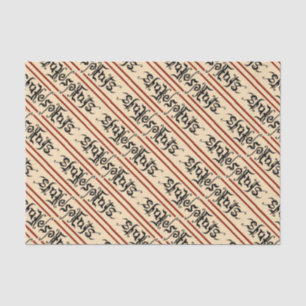 Shakespeare Ambigram Tissue Paper
