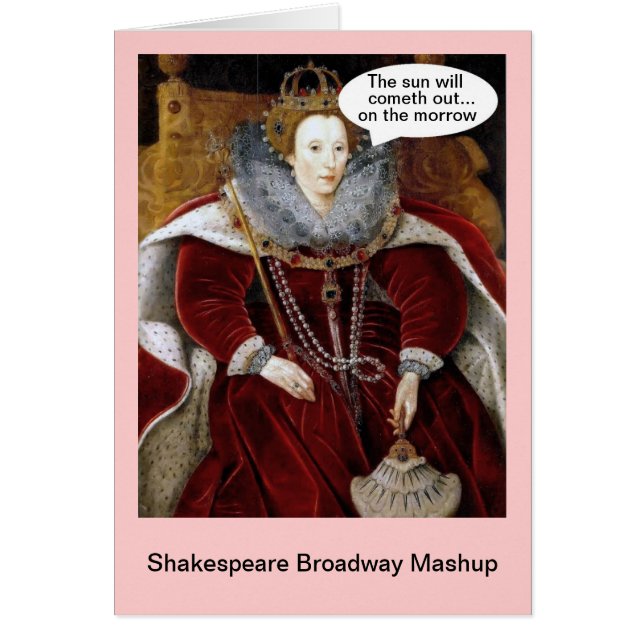 Shakespeare Broadway Mashup - Annie (Front)