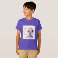 Shakespeare Caricature & Tempest Quote Boys
