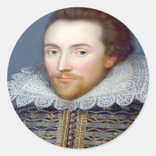 Shakespeare Classic Round Sticker