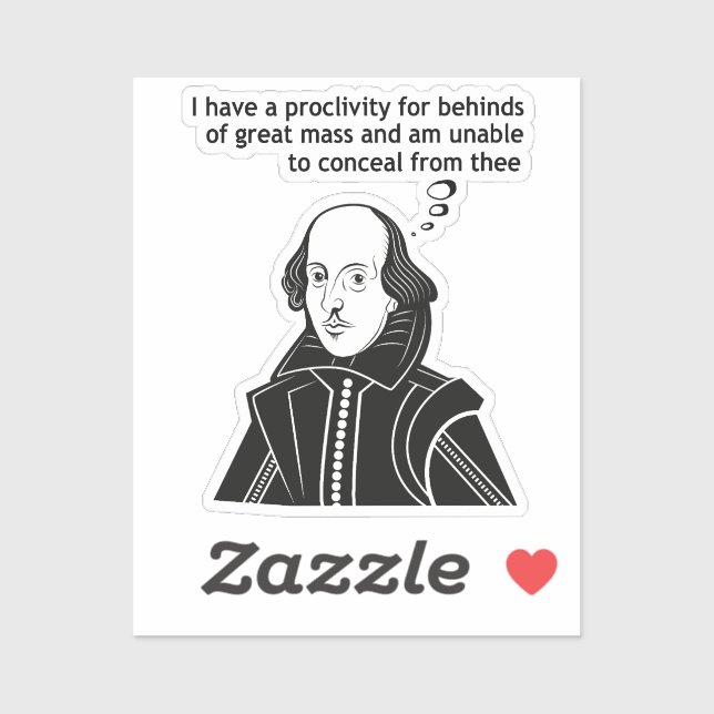 Shakespeare Funny Quote (Sheet)