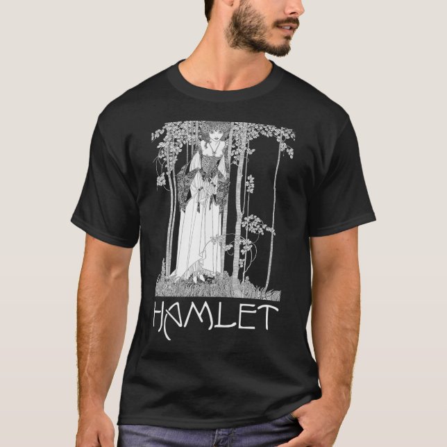Shakespeare Hamlet Ophelia English Literature T-Shirt (Front)