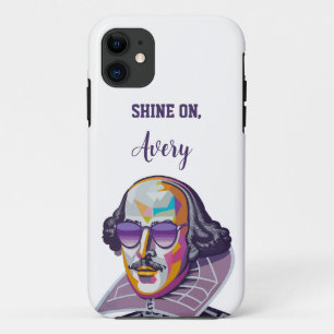 Shakespeare in Shades: Modern illustration iPhone 11 Case