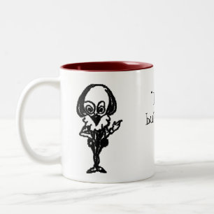 Shakespeare Insult - Two-Tone Coffee Mug