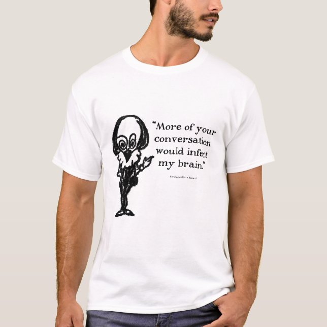 Shakespeare Insults Coriolinus T-Shirt (Front)