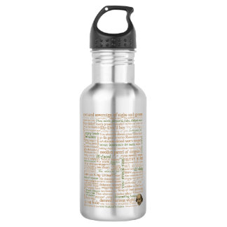 Shakespeare Insults Dark - Revised Edition ( 532 Ml Water Bottle