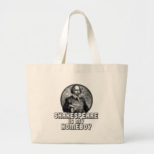 Shakespeare Large Tote Bag