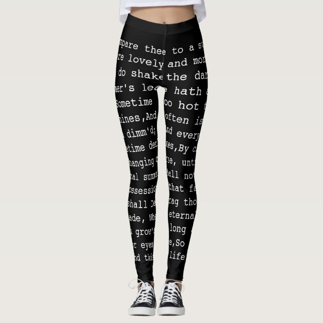 Shakespeare Leggings (Front)