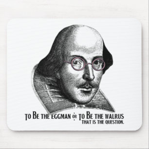 Shakespeare Lennon II Mouse Mat