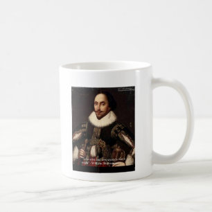Shakespeare "Love/Might" Quote Gifts & Cards Etc Coffee Mug