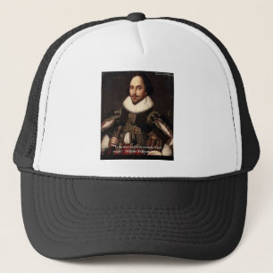 Shakespeare "Love/Might" Quote Gifts & Cards Etc Trucker Hat