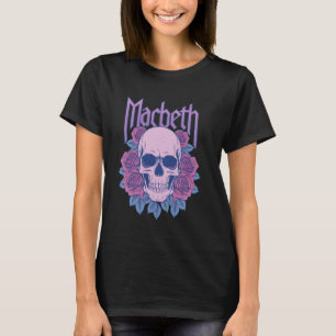 Shakespeare Macbeth Theatre Camp Gothic Drama Grun T-Shirt
