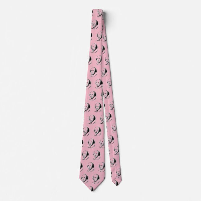 Shakespeare Pink Tie (Front)
