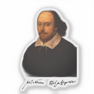 Shakespeare portrait and signature