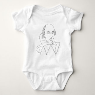 Shakespeare Portrait Baby Bodysuit