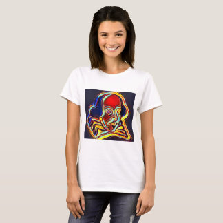 Shakespeare portrait - modern art T-Shirt