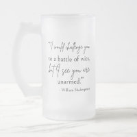 Shakespeare Quote - Battle Of Wits II
