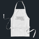 Shakespeare Quote - Battle Of Wits Standard Apron<br><div class="desc">Timeless design, perfect for anyone who's a bookworm or bibliophile! 'I would challenge you to a battle of wits, but I see you are unarmed' William Shakespeare quote for avid readers and bookworms. Accentuate your style and space with this awesome art! Great gift for book lovers and book club members....</div>
