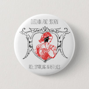 Shakespeare Quotes: Much Ado About Nothing 6 Cm Round Badge