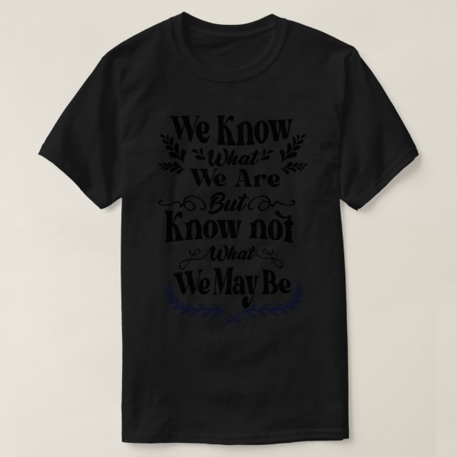 Shakespeare quotes    T-Shirt (Design Front)