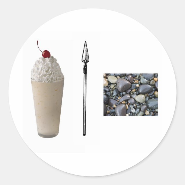Shakespeare Rocks Classic Round Sticker (Front)