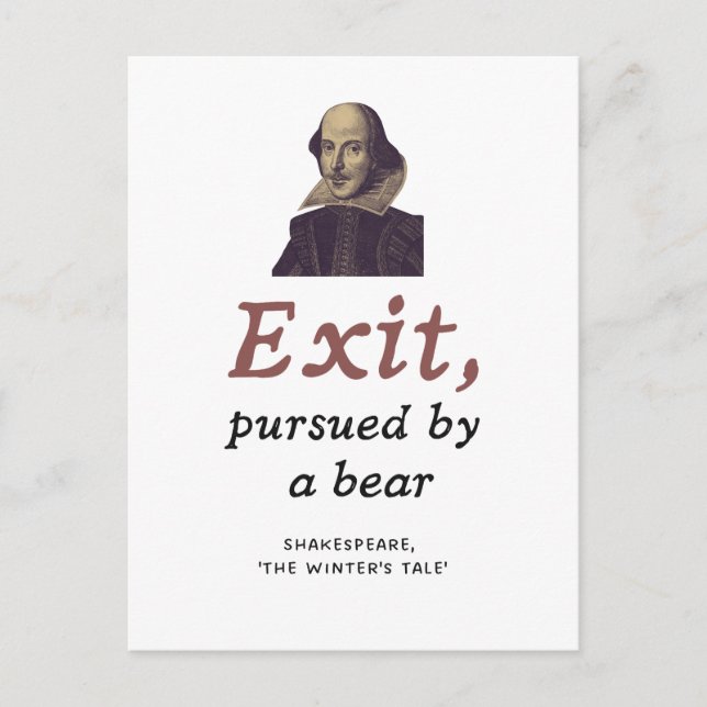 Shakespeare Romeo & Juliet Cute Funny Graduation  Postcard (Front)