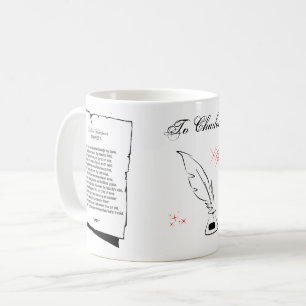 Shakespeare Sonnet 2 Coffee Mug
