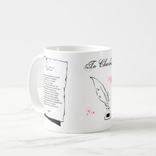 Shakespeare Sonnet 57 Coffee Mug